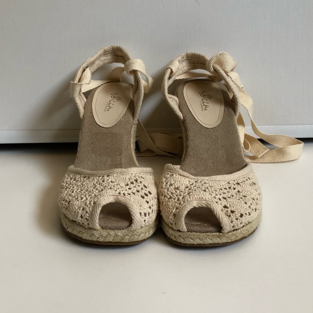Sbicca / Espadrille Sandals - Size 8m.